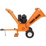 Certified Refurbished - 5" Wood Chipper Shredder w/ Electric Start Kohler Command Pro CH440 14HP Engine - QVTools - Power King