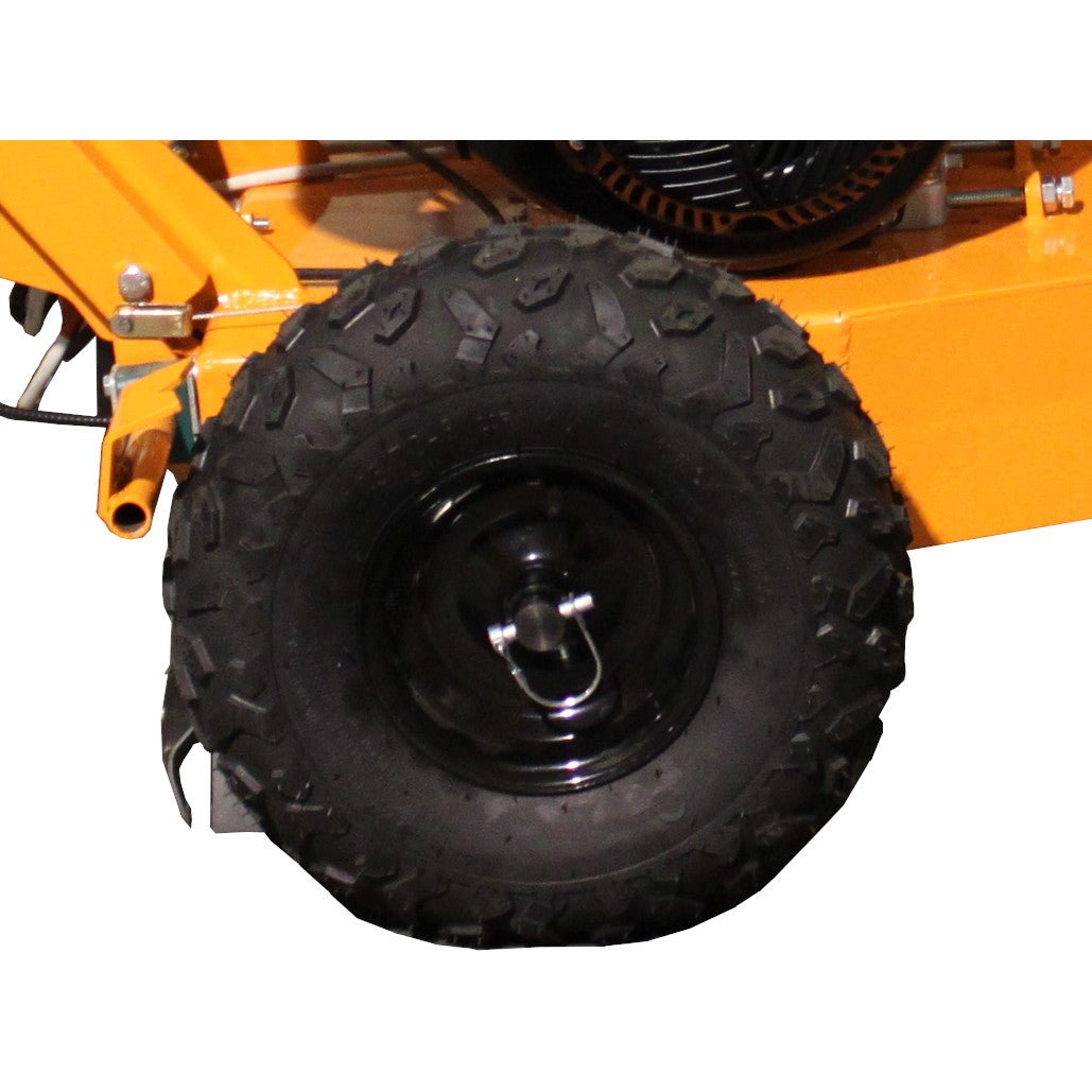 Self Propelled 14HP Stump Grinder w/ Extra Teeth, Tow Bar, Electric Start, All Weather Cover, Hour Meter, and GreenTeeth 500 Series LoPro Compatible - QVTools - Power King