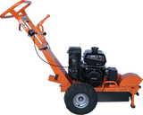 14HP Stump Grinder w/ Electric Start, Hour Meter, Green Teeth Compatible Wheel - QVTools - Power King
